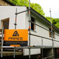 Rénovation crépis sur isolation et terrasse