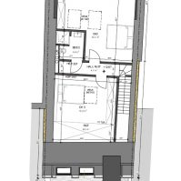 Feronstrée - Appartement 5 - Plan architecte