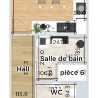 Logement 1 - Plan