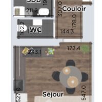 Logement 2 - Plan